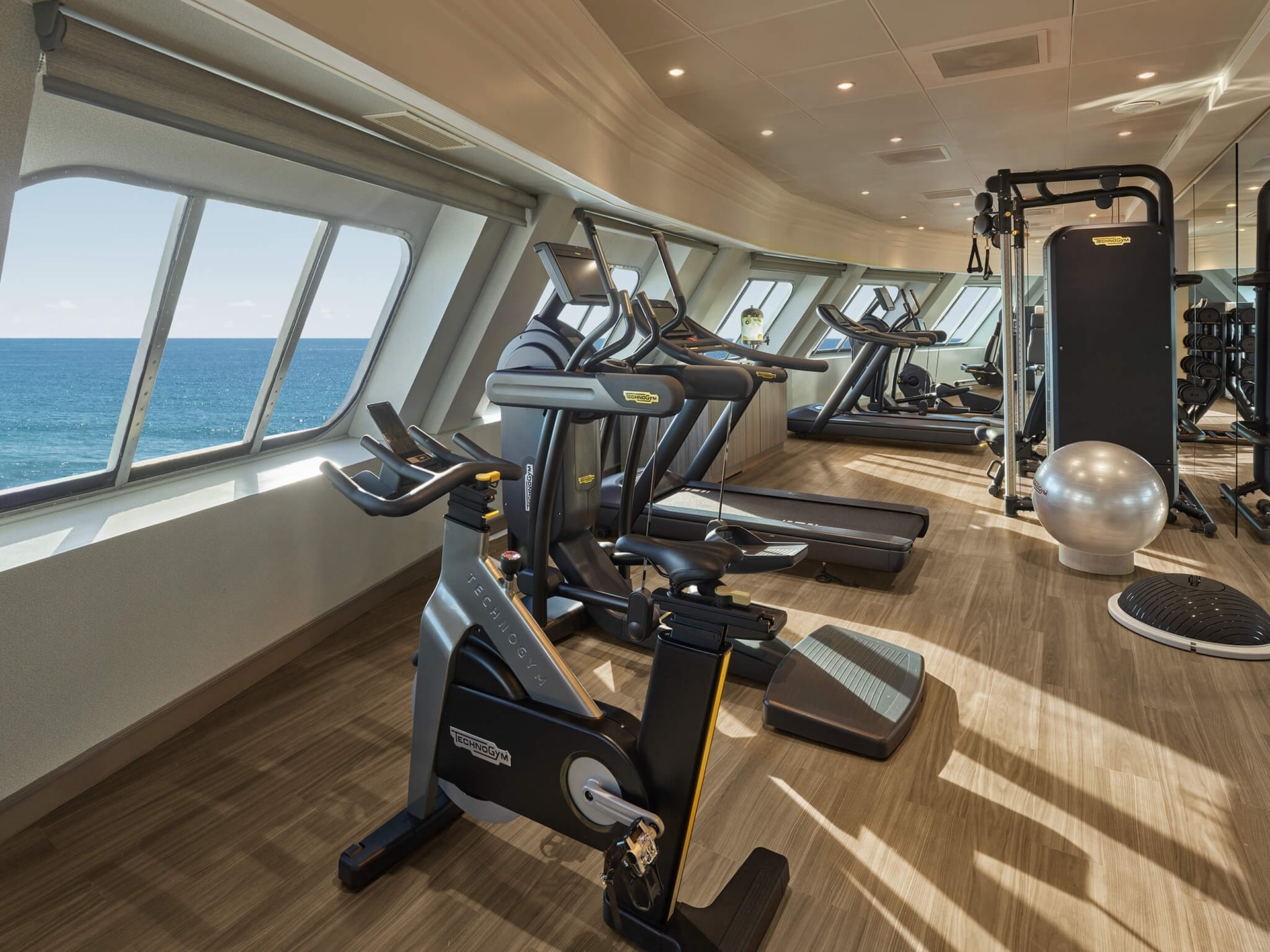 Mantente activo en el mar